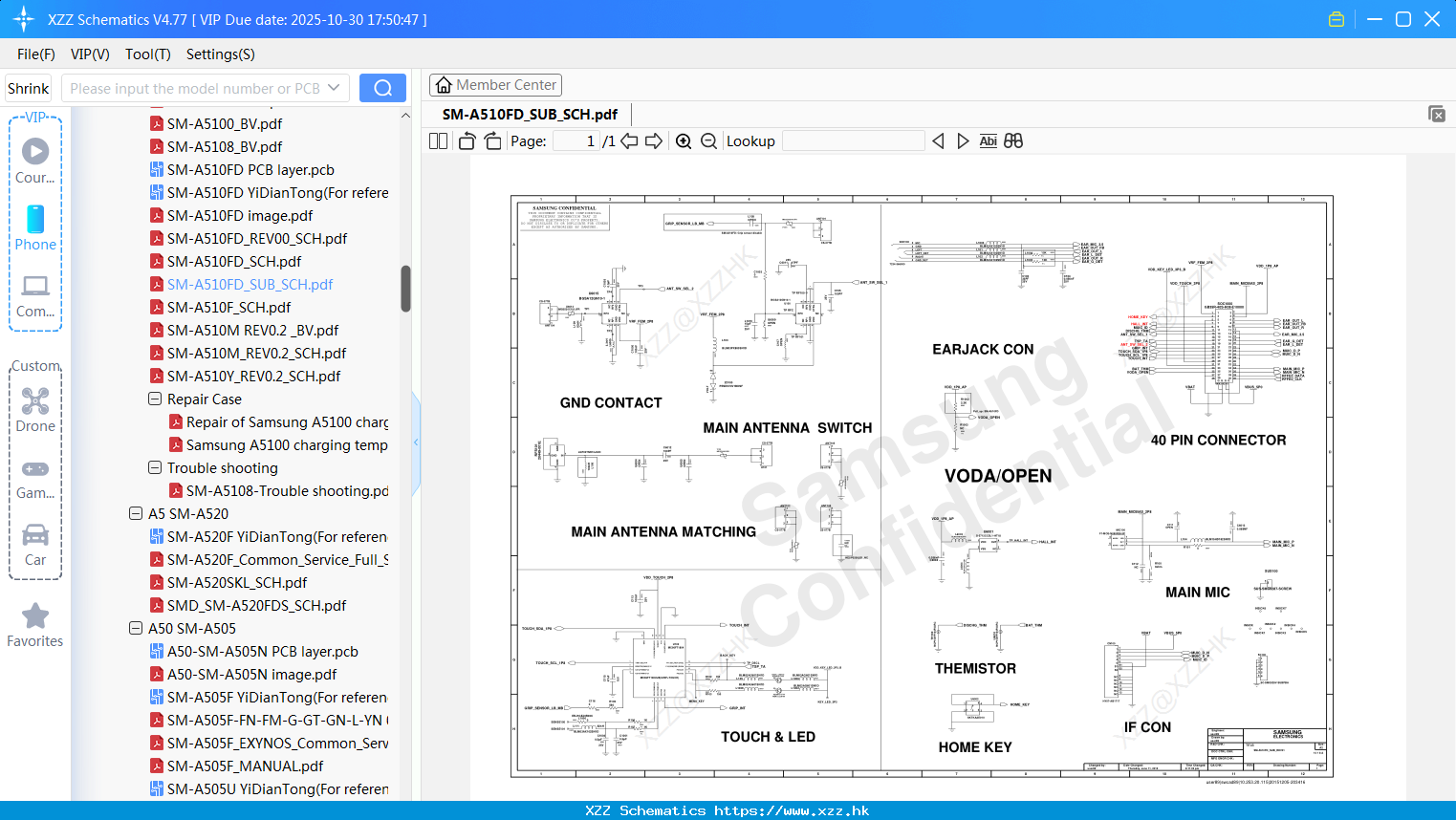 Samsung SM-A510FD_SUB_SCH